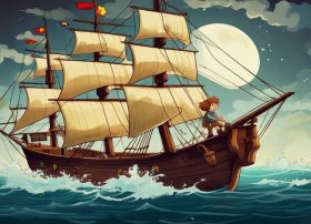 第二次航海旅行儿童故事、第三次航海旅行的故事