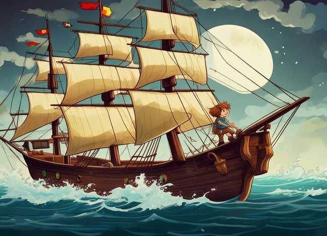 第二次航海旅行儿童故事、第三次航海旅行的故事