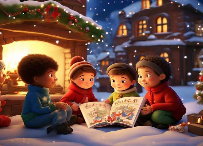 圣诞故事儿童早教，圣诞故事幼儿园