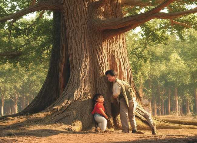 父爱如山儿童故事（父爱如山绘本故事）