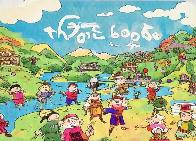 有关成语故事的儿童画 有关成语故事的手绘画报