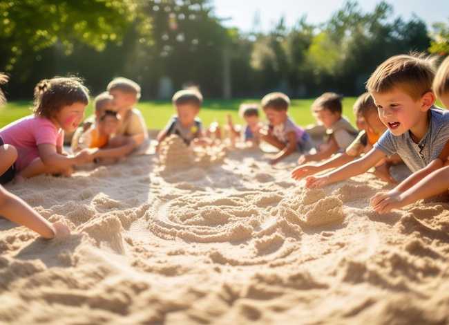 玩沙子的故事儿童（关于玩沙子游戏故事）