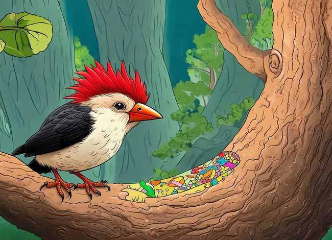 关于啄木鸟的儿童故事；关于啄木鸟的绘本故事