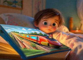 高铁火车儿童睡前故事、高铁火车故事睡前故事