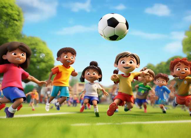 踢足球绘本故事；踢足球绘本故事图片