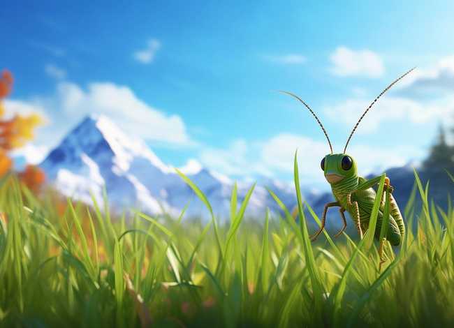 四季的故事（蚂蚱不知道有四季的故事）