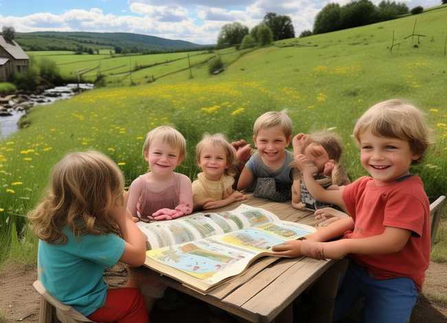 乡村儿童故事分享（乡村故事绘本）