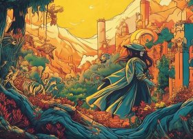 故事插图绘画（故事插图绘画图片）