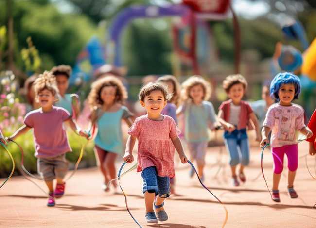 小朋友学跳绳的故事，小朋友学跳绳的故事大全