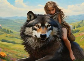 意大利绘本故事、意大利绘本故事和狼王的故事