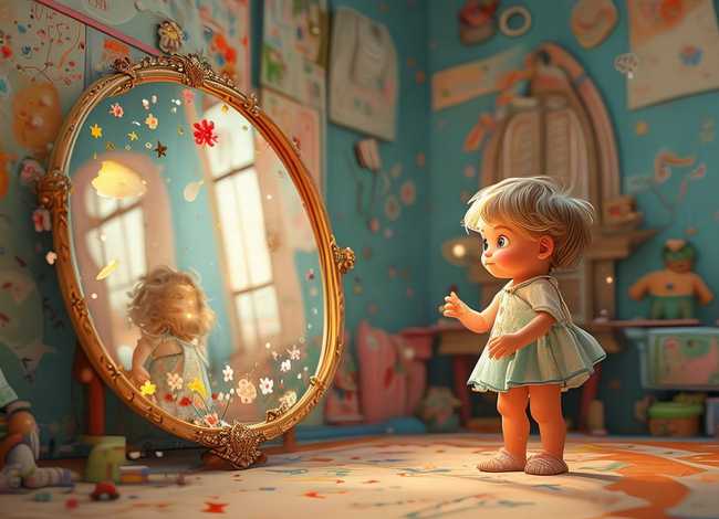 关于镜子的故事儿童故事，关于镜子的幼儿故事