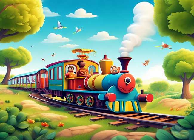 小火车的儿童故事mp3、播放小火车的故事