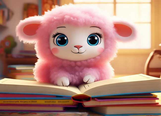 儿童可爱小绵羊故事书；可爱的小绵羊故事