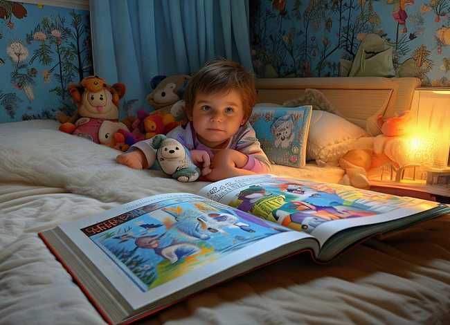 四岁儿童故事睡前狼故事 宝宝睡前故事4~6岁狼来了