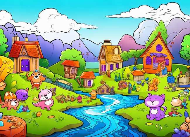 儿童故事绘本填色（幼儿绘本故事可打印涂色）