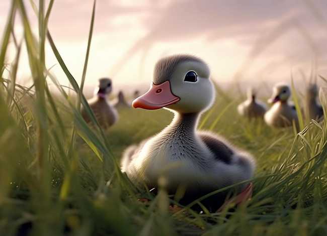 儿童故事《丑小鸭》 幼儿故事《丑小鸭》