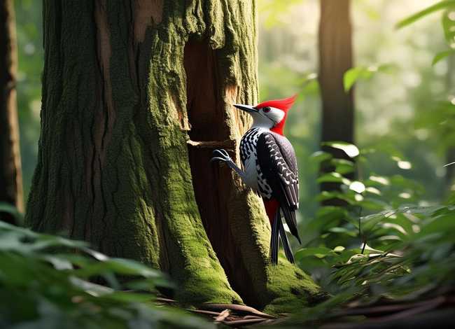 啄木鸟简短故事 啄木鸟简短故事50字