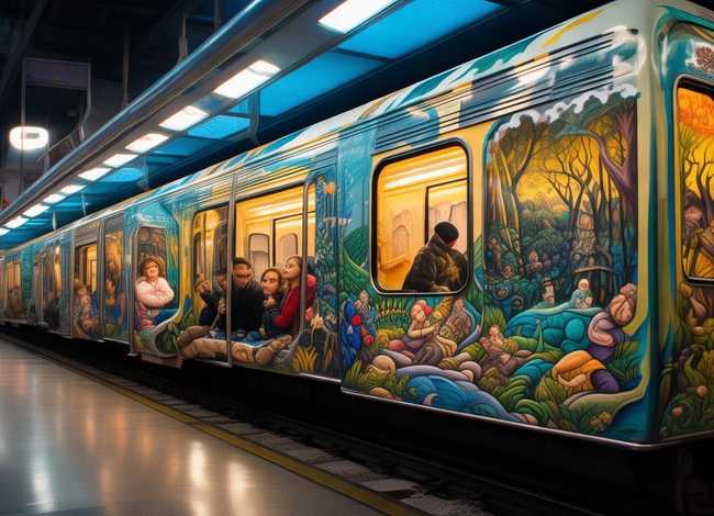地铁故事会；会讲故事的地铁