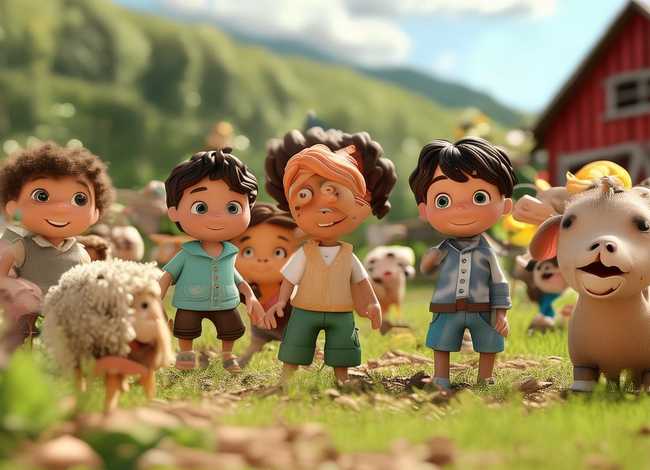 儿童农场故事书（农场幼儿故事）