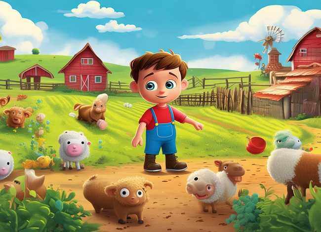 汤姆去农场儿童故事 - 汤姆去农场绘本故事 汤姆去农场儿童故事 - 汤姆去农场绘本故事