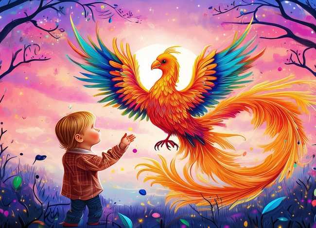 关于凤凰的传说儿童、关于凤凰的传说儿童版