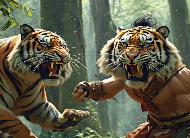 武松打虎儿童故事表演；武松打虎幼儿故事表演