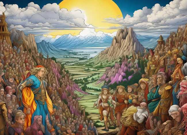 著名故事绘画，著名故事绘画作品图片