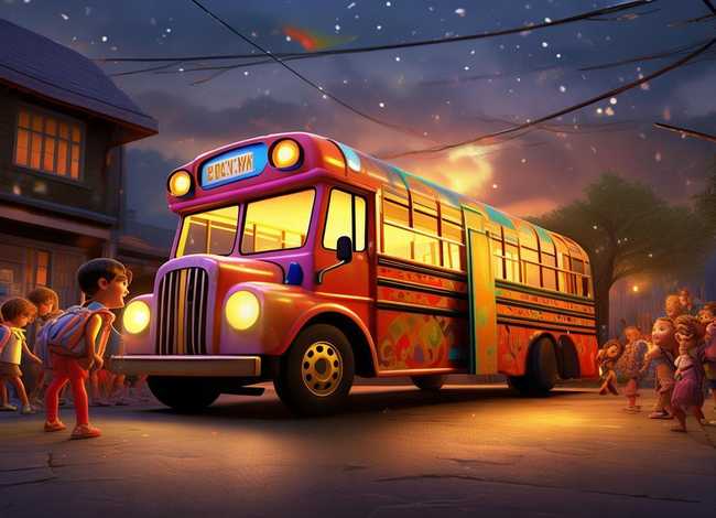 校车故事儿童睡前故事书，校车的故事睡前故事