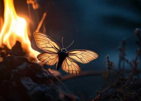 飞蛾扑火的故事300字；飞蛾扑火的故事300字左右