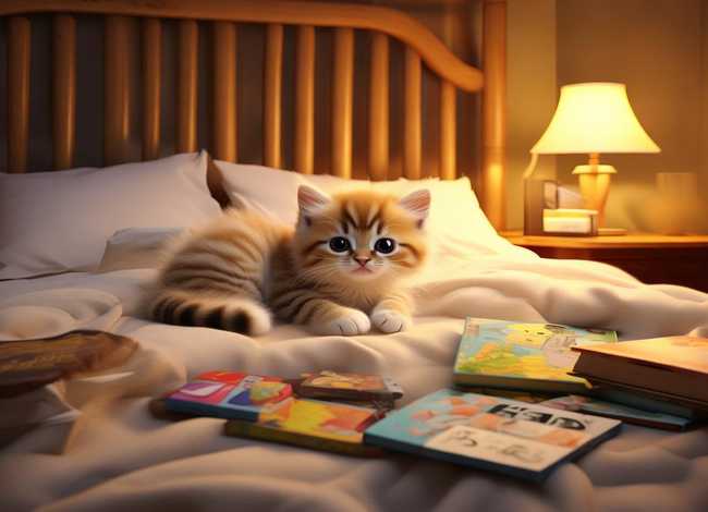 儿童小猫睡前故事大全 - 故事大全 睡前故事 小猫