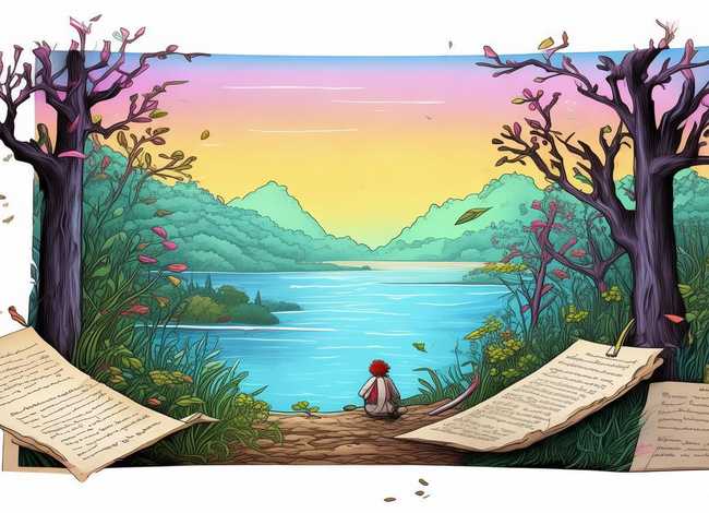 诗人的小故事手抄报（诗人的小故事手抄报怎么画）