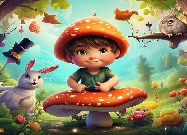 儿童故事插画配图 儿童故事配图插画
