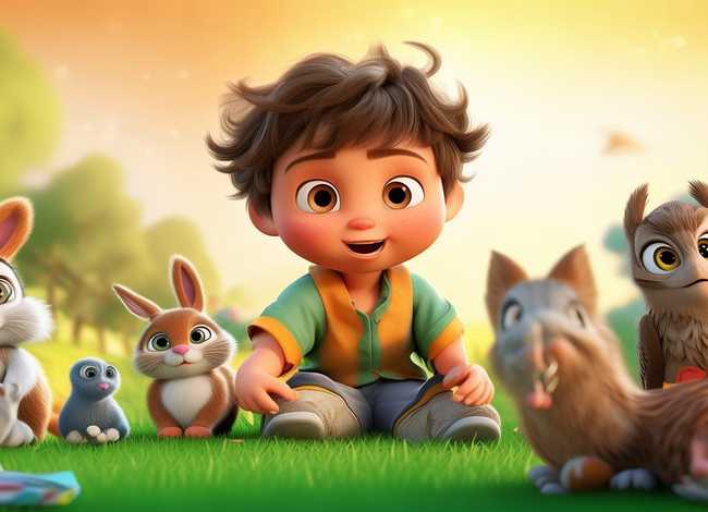 儿童动物图片，儿童动物图片认知