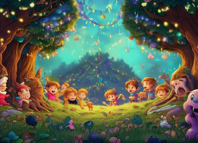 儿童故事森林大聚会；幼儿园大班森林大聚会故事
