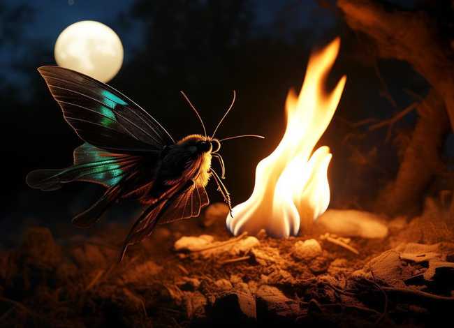 飞蛾扑火的故事怎么写（飞蛾扑火的故事怎么写作文）