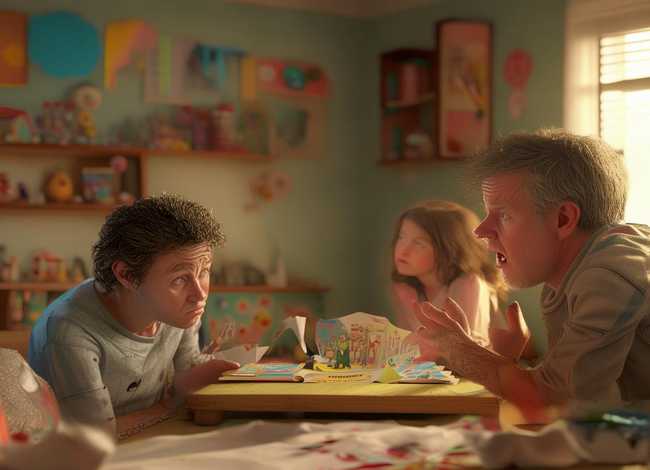 儿童故事爸爸妈妈吵架，爸爸妈妈吵架的故事