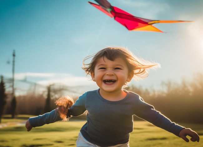 儿童上学归来早 - 儿童上学归来早忙趁东风放纸鸢