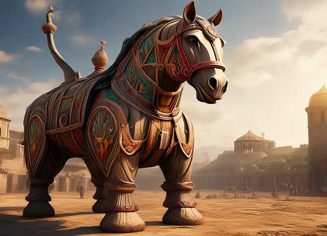 《特洛伊木马》的故事、《特洛伊木马》的故事内容