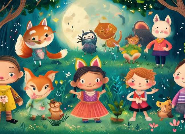 7-12岁儿童动物的故事有声，少儿动物故事