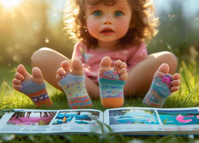 关于脚丫的儿童故事 - 关于脚的幼儿故事