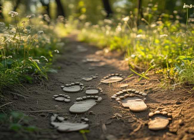 脚印的故事作文；脚印的故事作文600