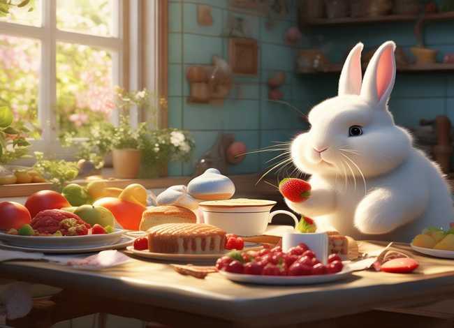小兔子吃早餐的故事（小兔子吃早餐的故事作文）