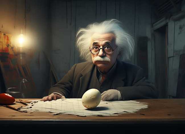 爱因斯坦画鸡蛋原文（爱因斯坦画鸡蛋原文阅读）
