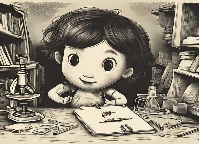 科学家的童年小故事 - 科学家小时候的故事短一点