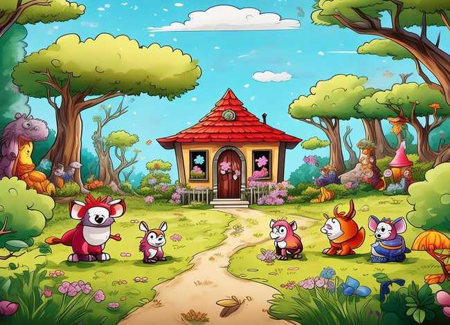 儿童故事图片 绘本电子版 - 儿童故事图片绘本