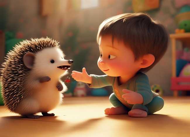 儿童故事抱抱小刺猬 幼儿故事抱抱小刺猬