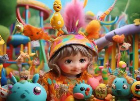 童发故事儿童造型（童发儿童短发发型）