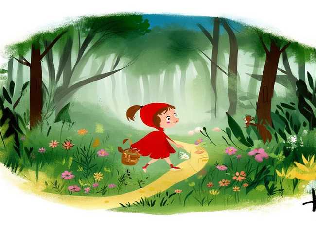 少儿故事小红帽，少儿故事小红帽的故事