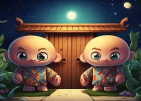 《门神》的故事幼儿 门神的传说故事视频
