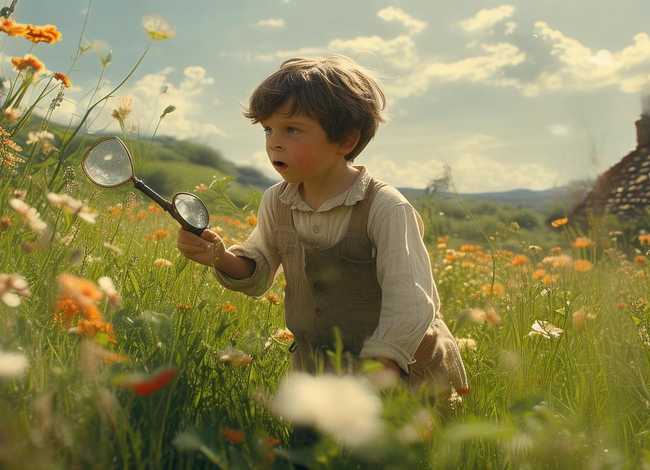 法布尔童年的故事；法布尔儿时的故事